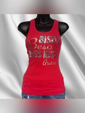 Y2K Guess Graphic Tank